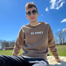 Load image into Gallery viewer, Oversized Brown Crewneck