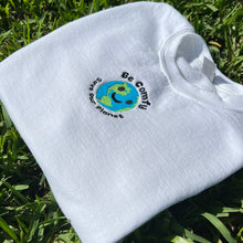 Load image into Gallery viewer, White Earth Embroidered Crewneck